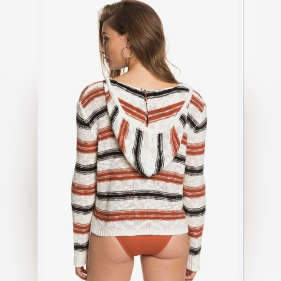 ROXY | Poncho Hoodie Sweater | Small | NWT - Picture 3 of 9